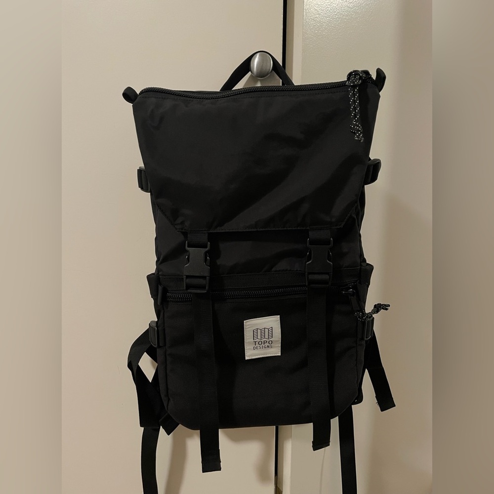 Topo Designs Rover Pack Classic Black